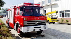 东风153水罐消防车6吨图片