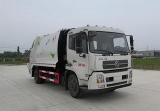 东风天锦国五12方压缩式垃圾车图片