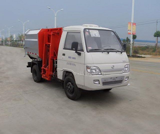 时代小卡之星国四挂桶式垃圾车图片